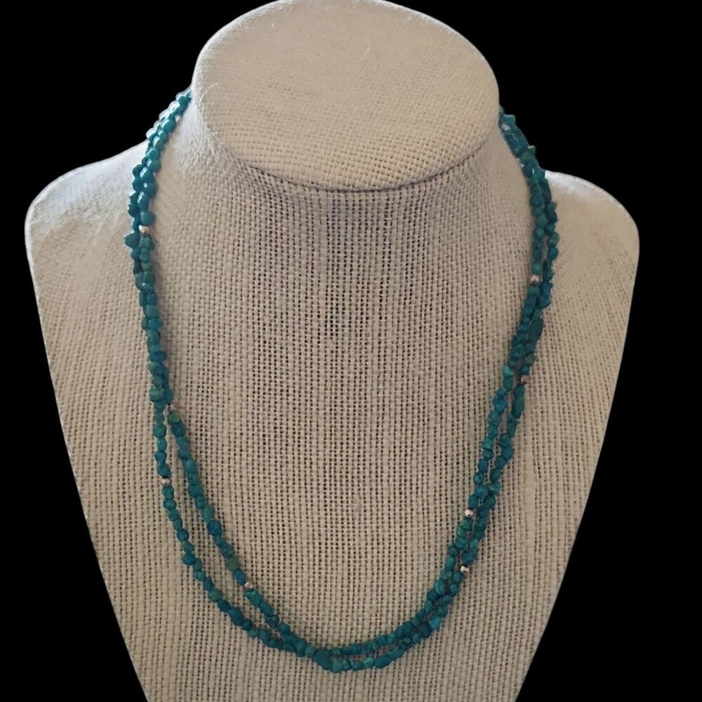 Jay King Double Strand Turquoise Necklace
